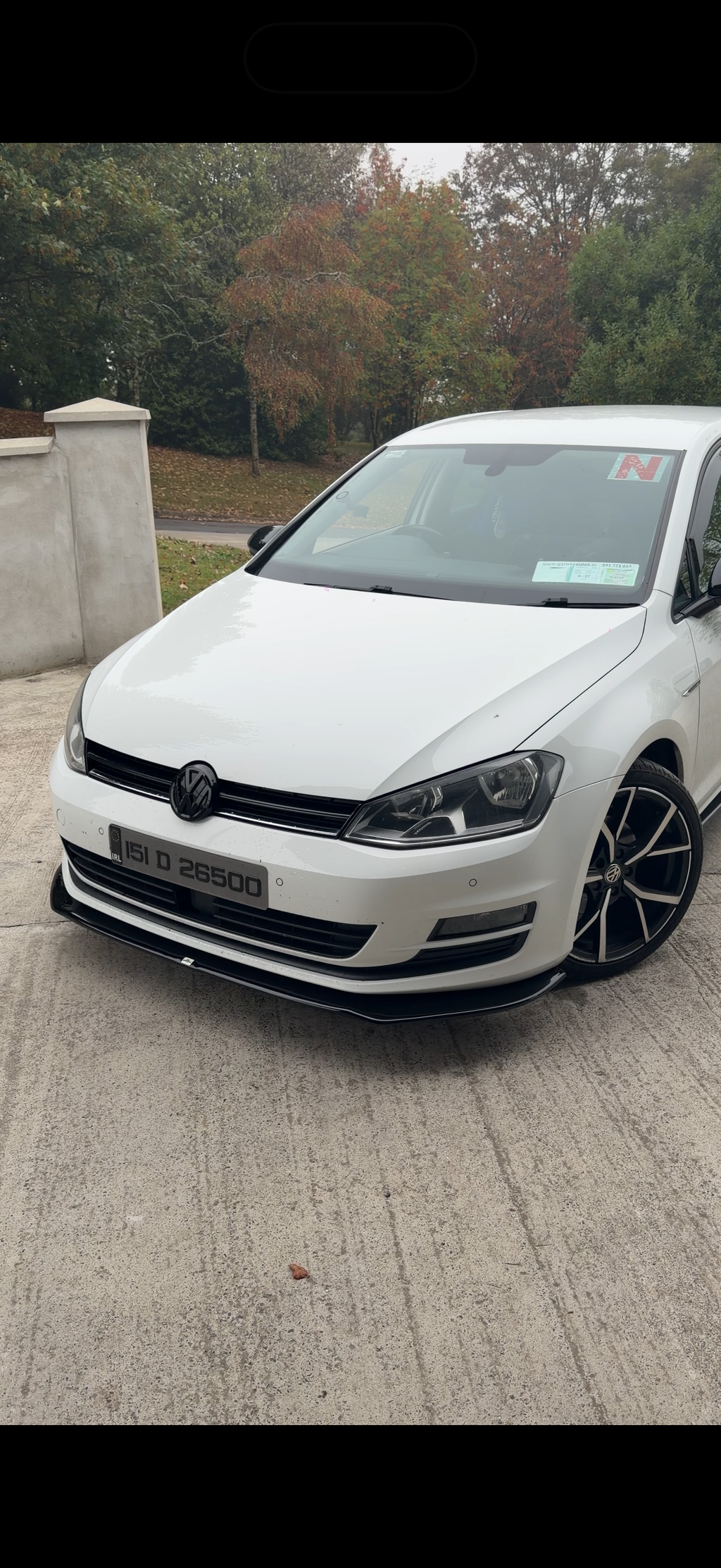 Mk7 Golf Front Lip (V2)