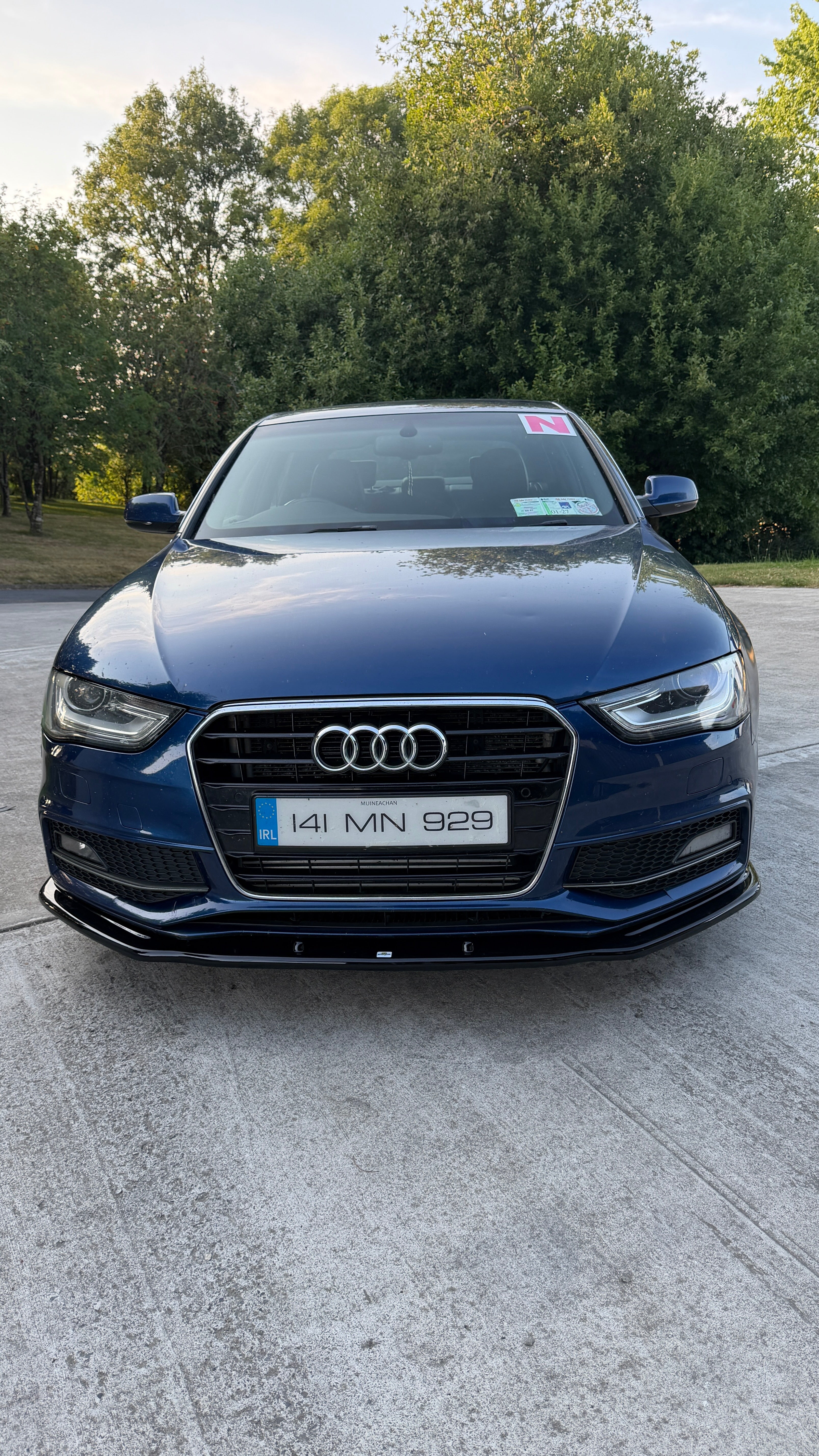 Audi A4 Front Splitter