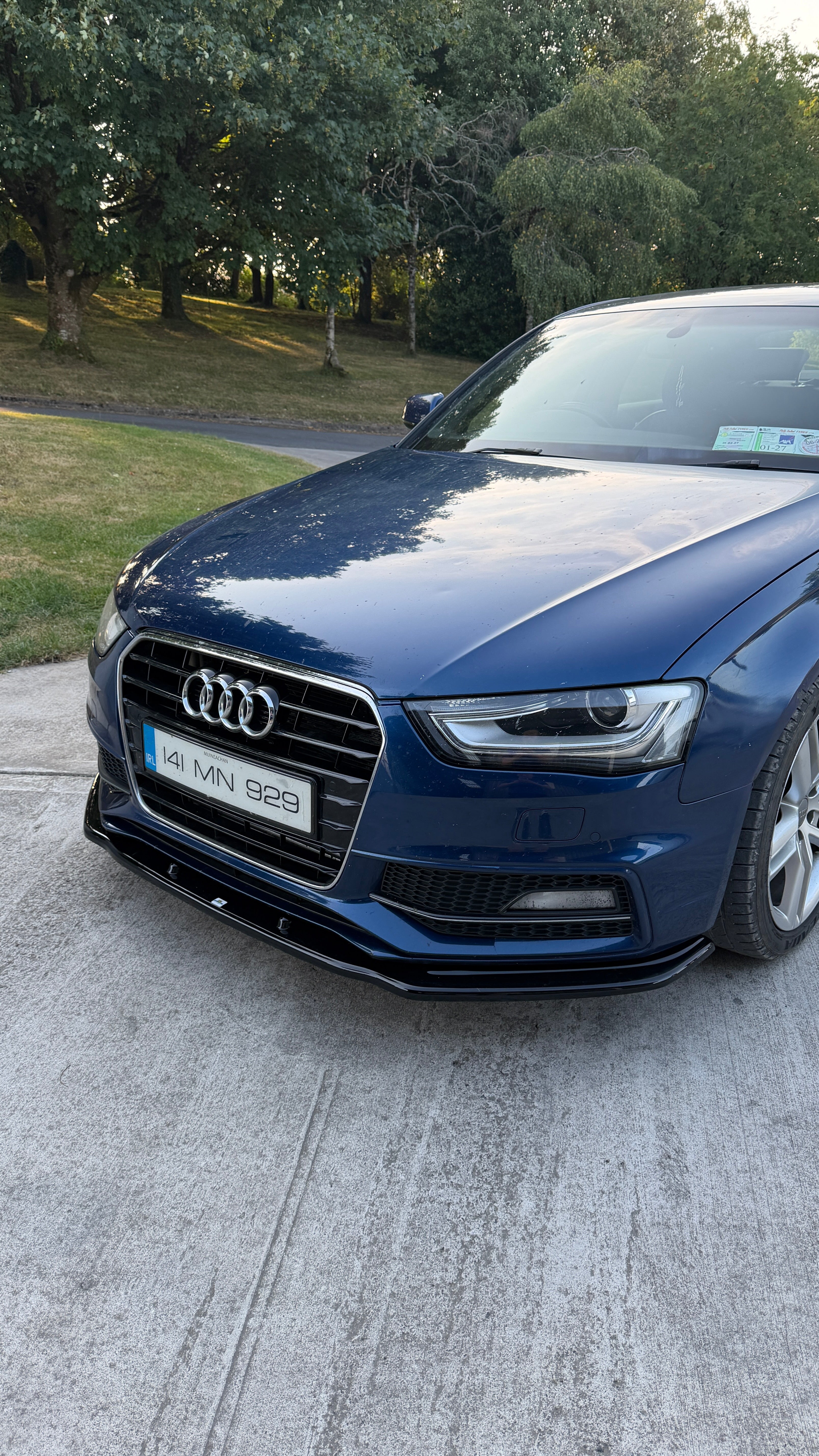 Audi A4 Front Splitter