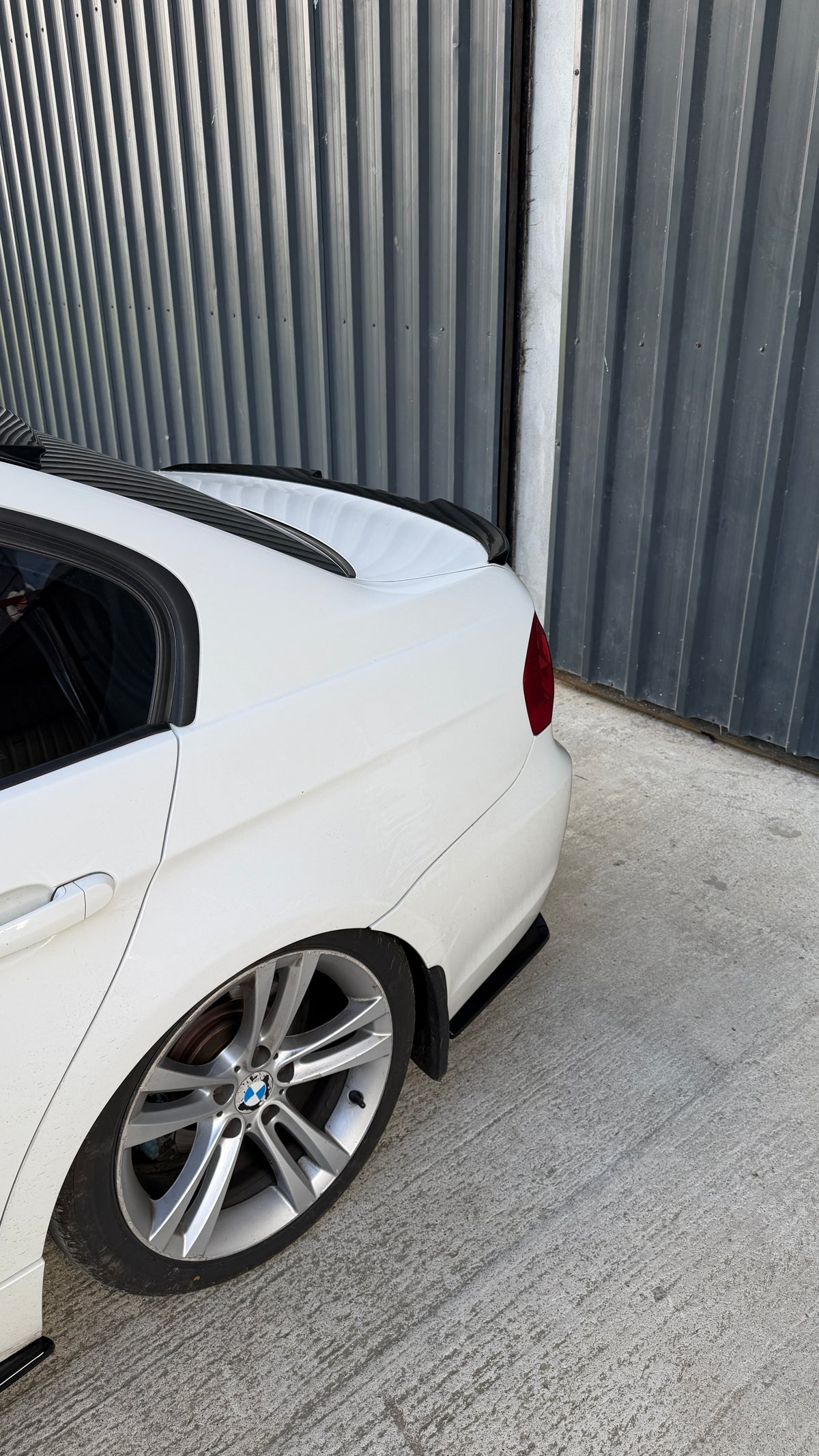 BMW E90 Gloss Black M4 Style Boot Lip Spoiler 2004-2012