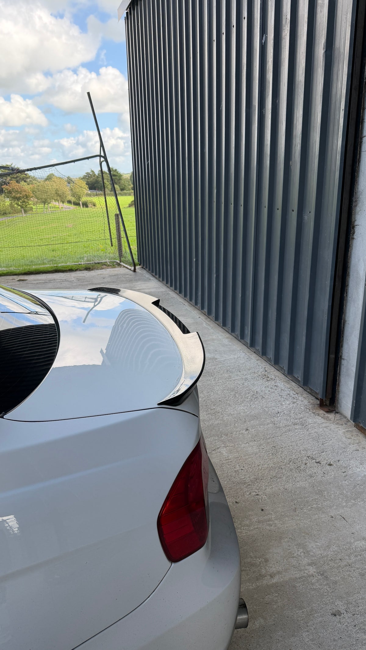 BMW E90 Gloss Black M4 Style Boot Lip Spoiler 2004-2012