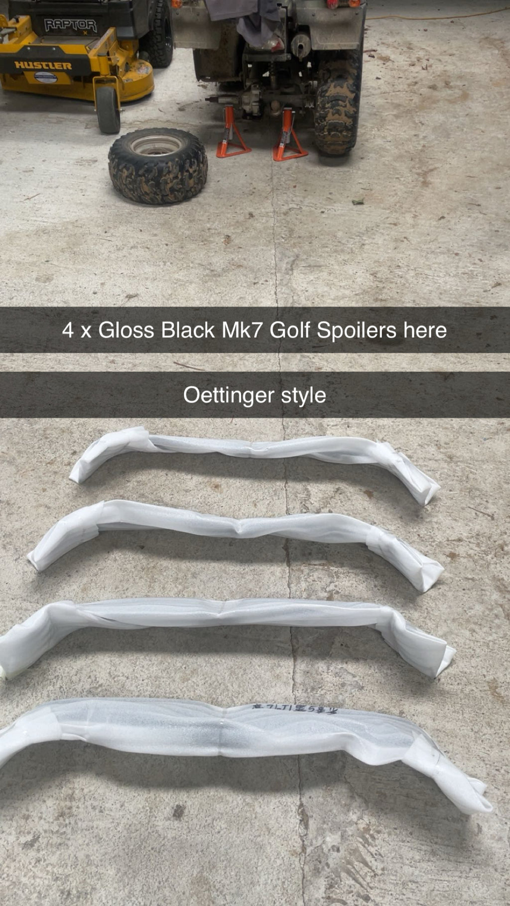 MK7 Golf Rear Spoiler Oettinger Style