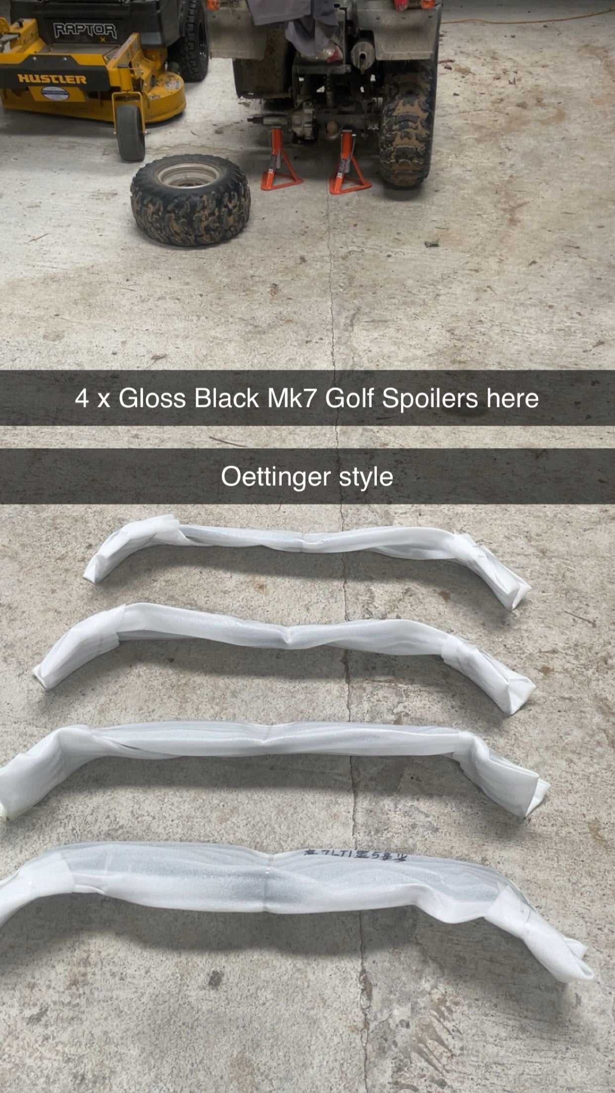 MK7 Golf Rear Spoiler Oettinger Style