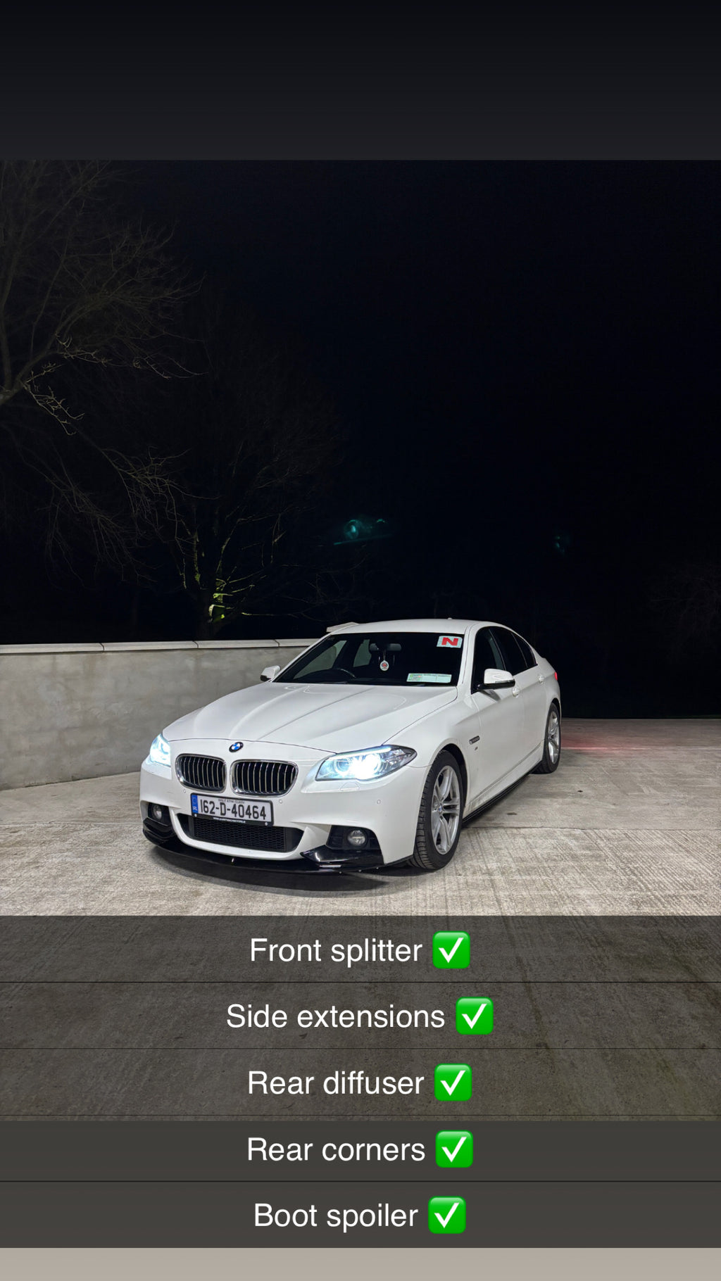 BMW 5 Series F10 F11 M Sport Kit