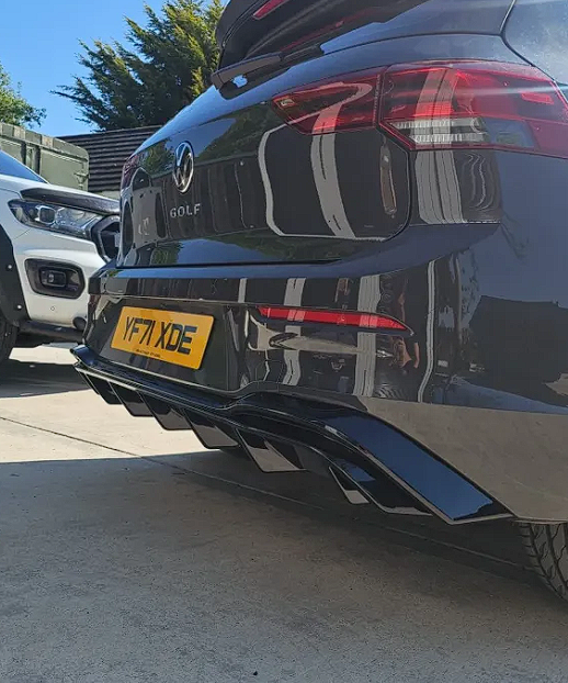 Golf Mk8 Rear Diffuser