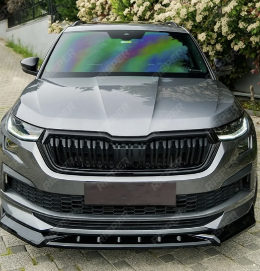 Complete Body Kit in Gloss Black For Skoda Kodiaq Sportline Mk1 Facelift 2021-2023