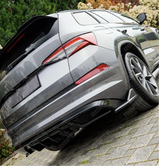Complete Body Kit in Gloss Black For Skoda Kodiaq Sportline Mk1 Facelift 2021-2023