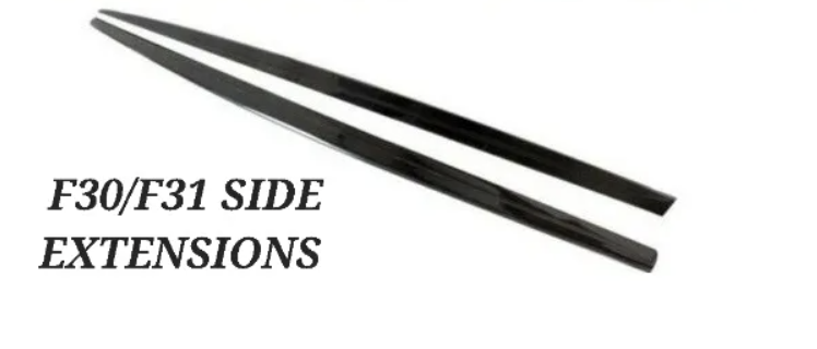 BMW F30 / F31 SIDE EXTENSIONS