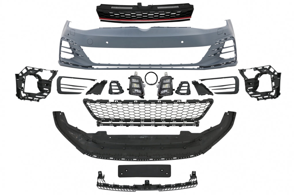 VW GOLF GTD M7.5 FACELIFT LOOK BUMPER FOR MK7 ONLY 2013-2016
